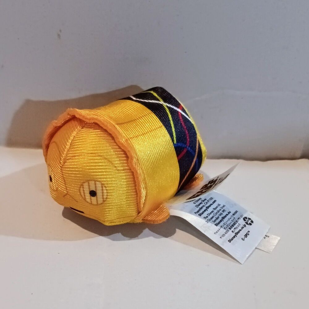 Disney Star Wars C-3PO Tsum Tsum Mini Plush-2016-Satin Material-Disney Parks